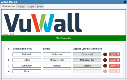 VuWall TRx