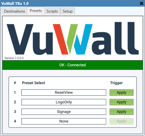VuWall TRx