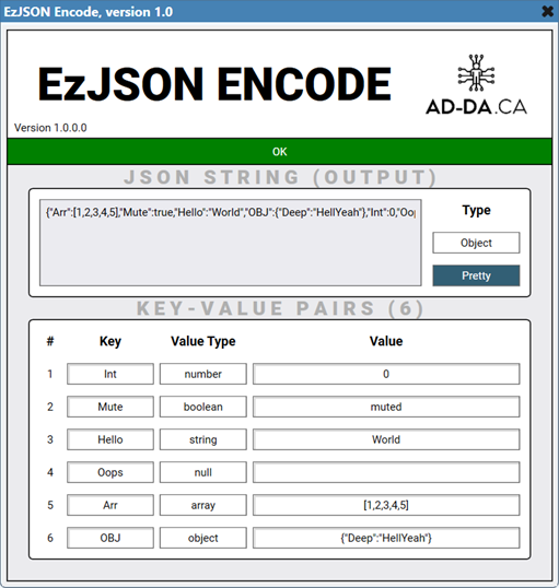 EzJSON