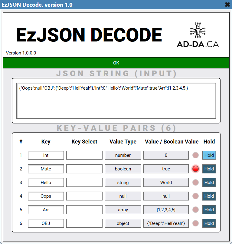 EzJSON