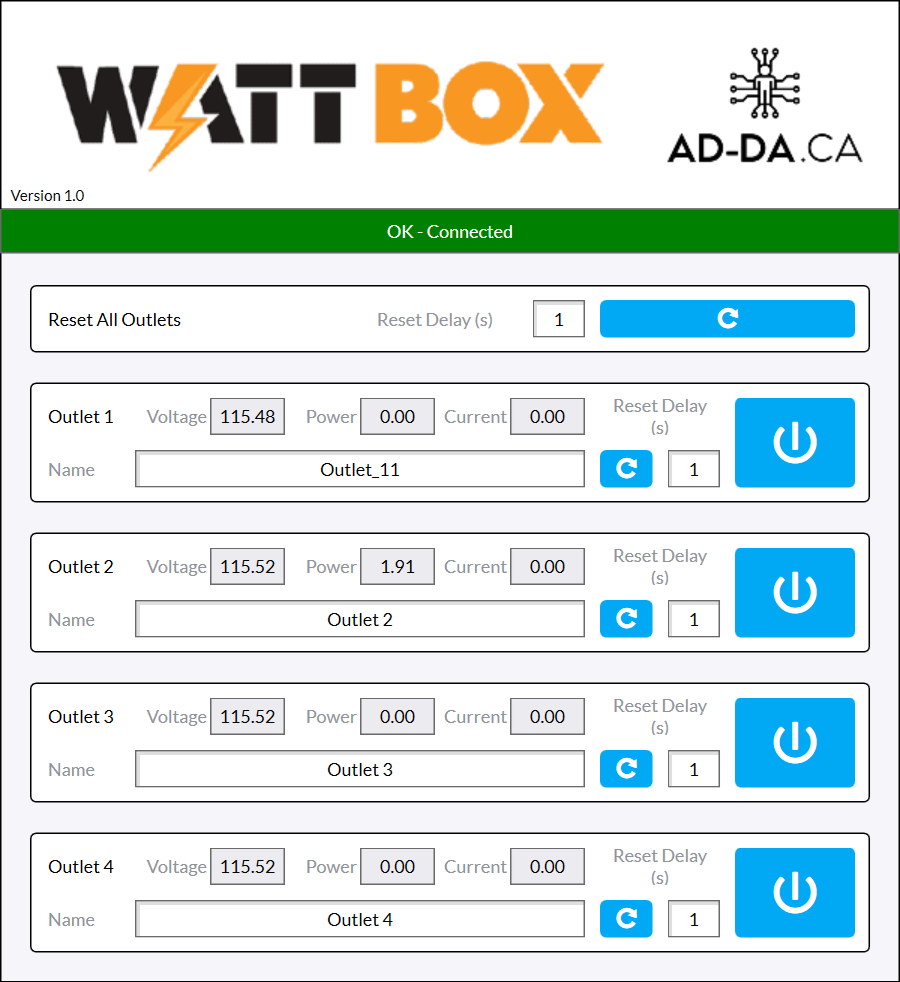 WattBox 150/250/800 Series