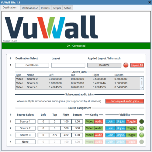 VuWall TRx