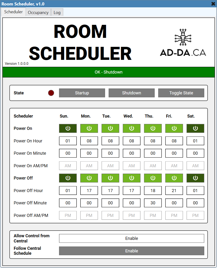 Room Scheduler