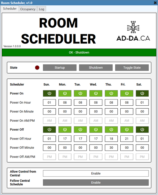 Room Scheduler